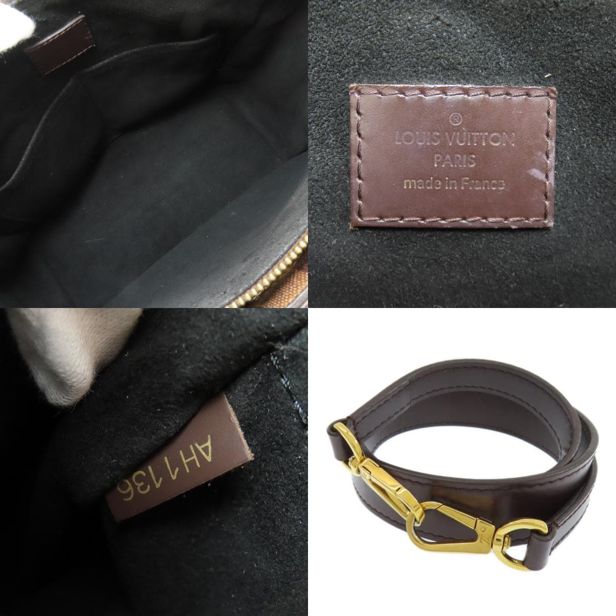 Louis Vuitton N41487 Normandy Handbag Damier Canvas Ladies [Used] [LOUIS VUITTON] N41487 5