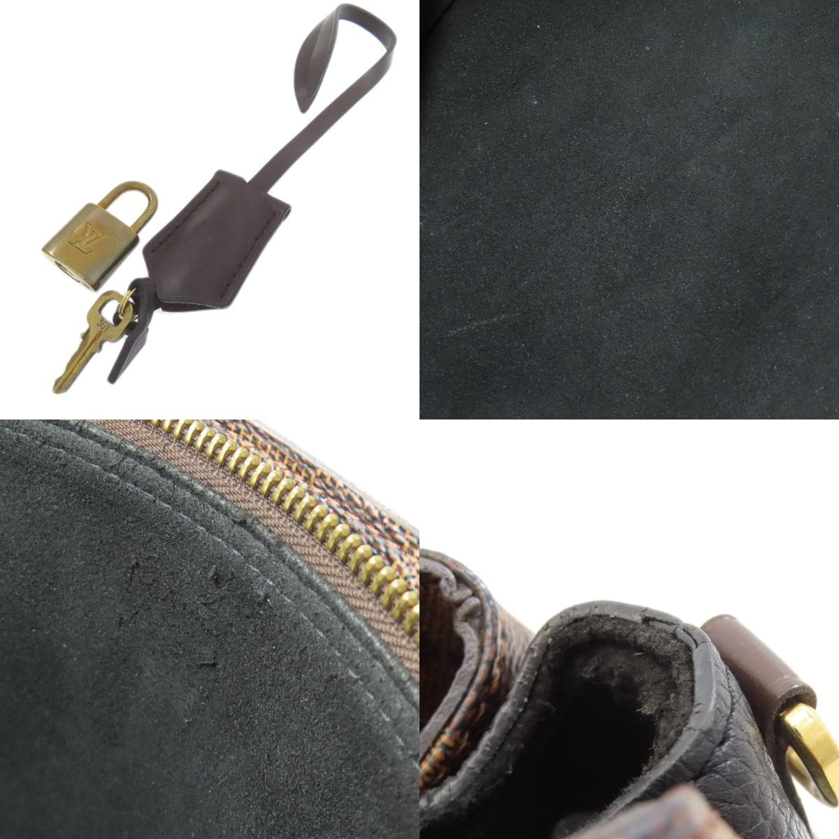 Louis Vuitton N41487 Normandy Handbag Damier Canvas Ladies [Used] [LOUIS VUITTON] N41487 6