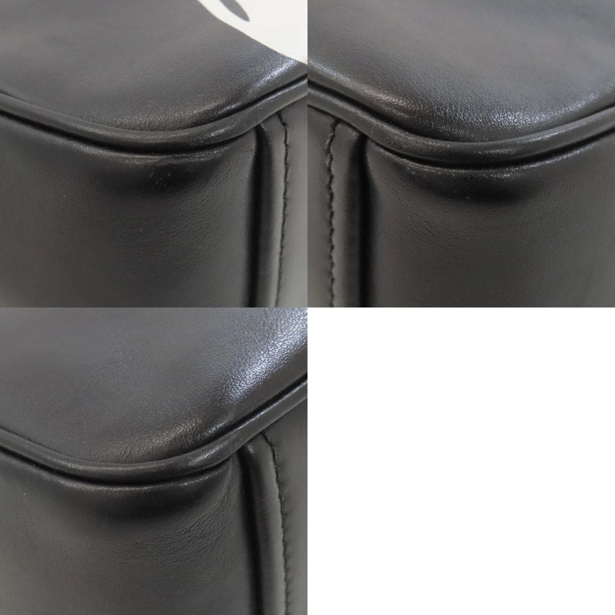 Prada Banana Shoulder Bag Calf Leather for Women [Used] [PRADA] 10