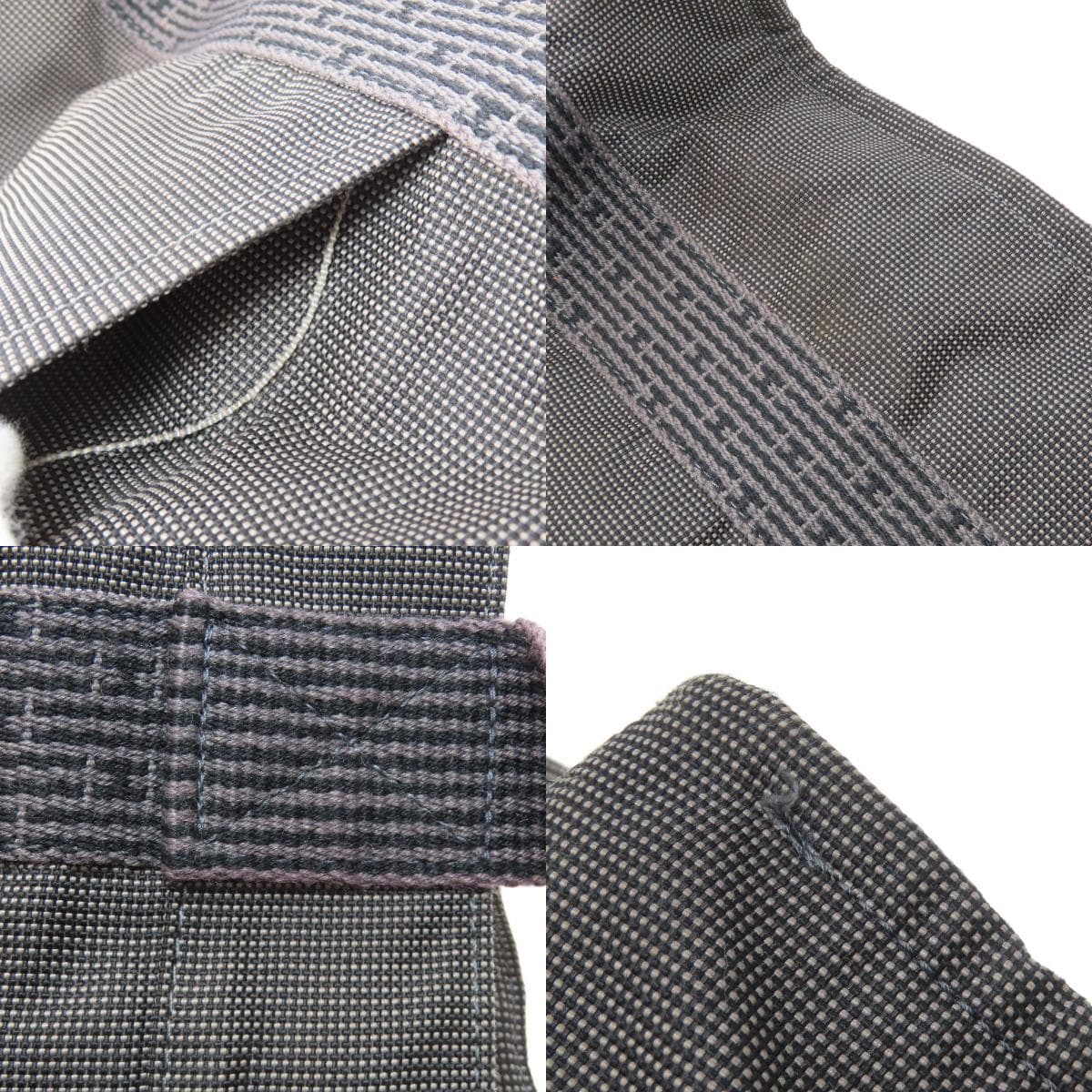 Hermes Aile Line Ad MM Backpack Daypack Canvas Ladies [Used] [HERMES] 7