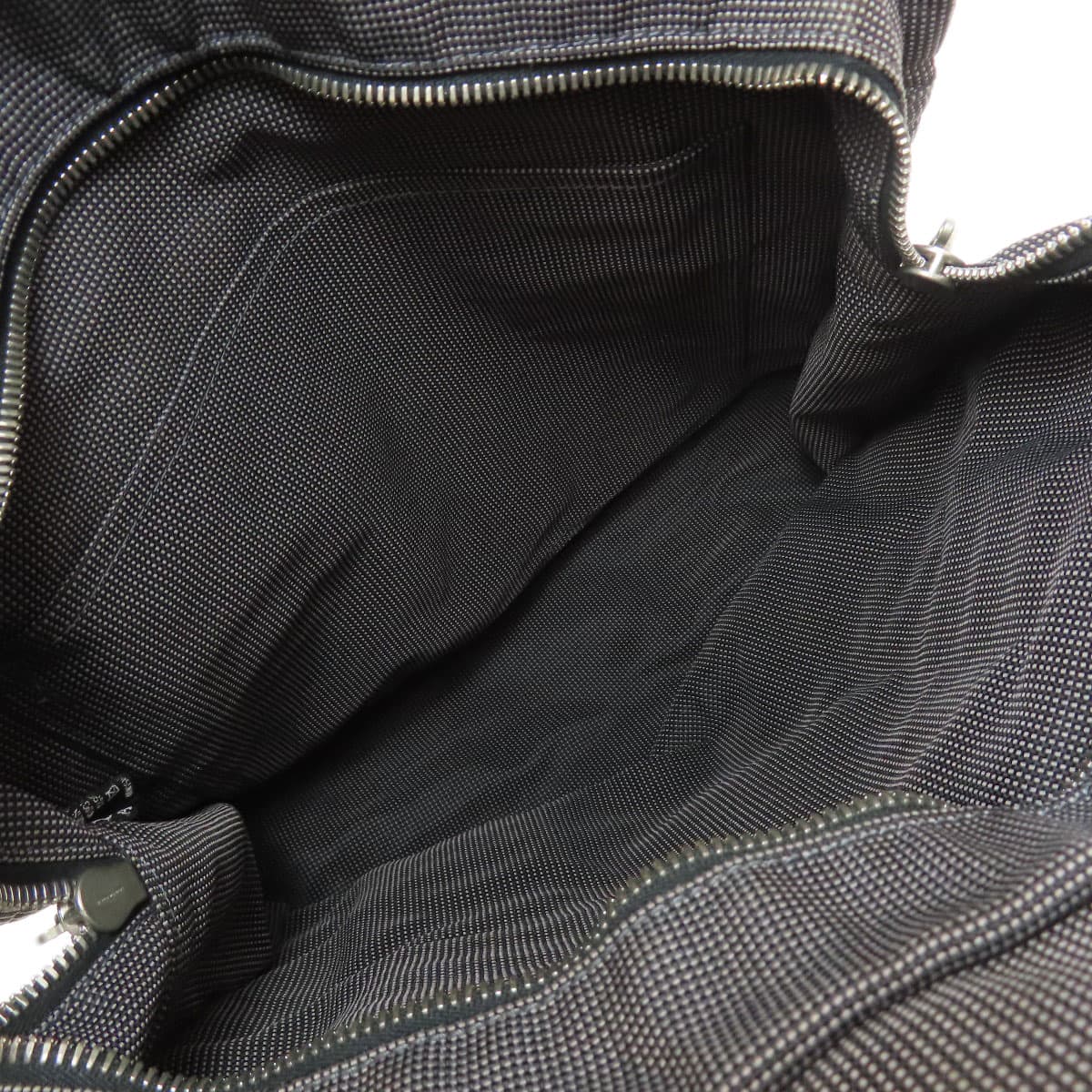 Hermes Aile Line Ad MM Backpack Daypack Canvas Ladies [Used] [HERMES] 5