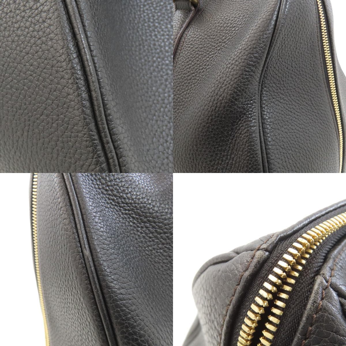 MCM Mini Boston Boston Bag Calf Leather for Women [Used] [MCM] 8