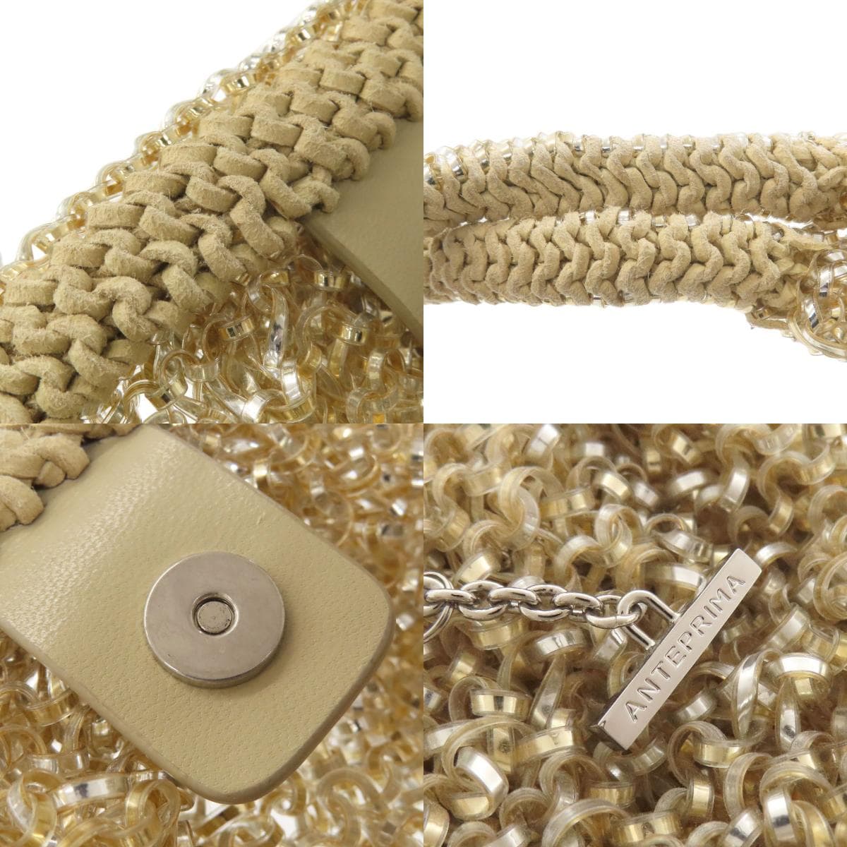 Anteprima wire bag handbag PVC ladies [Used] [ANTEPRIMA] 9