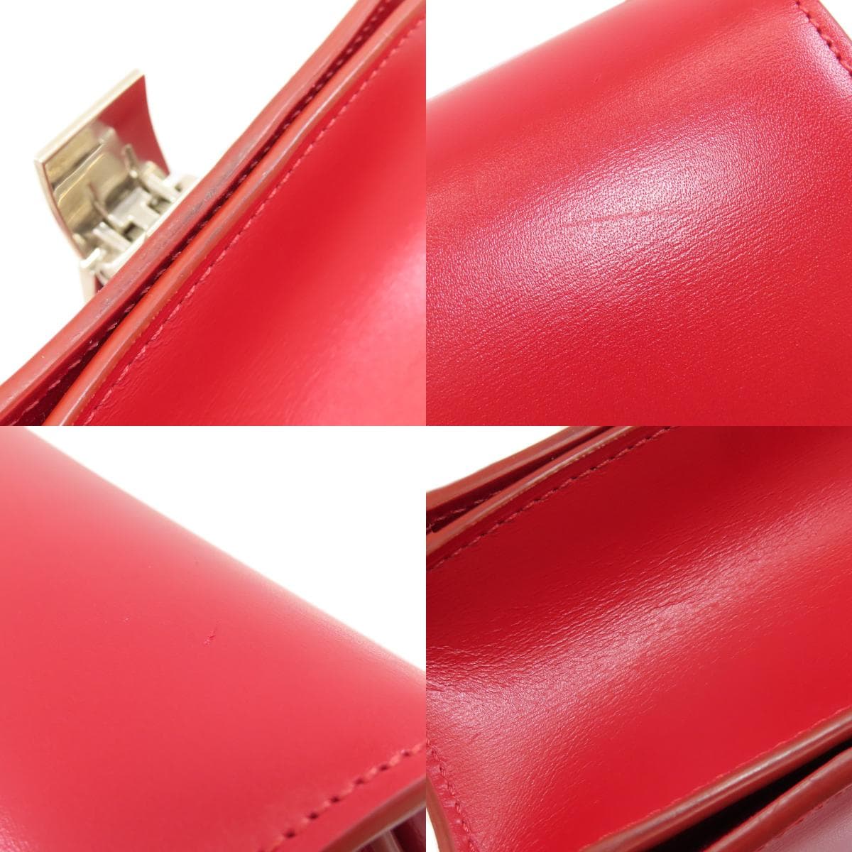 Celine Classic Box Shoulder Bag Calf Leather Ladies [Used] [CELINE] 8