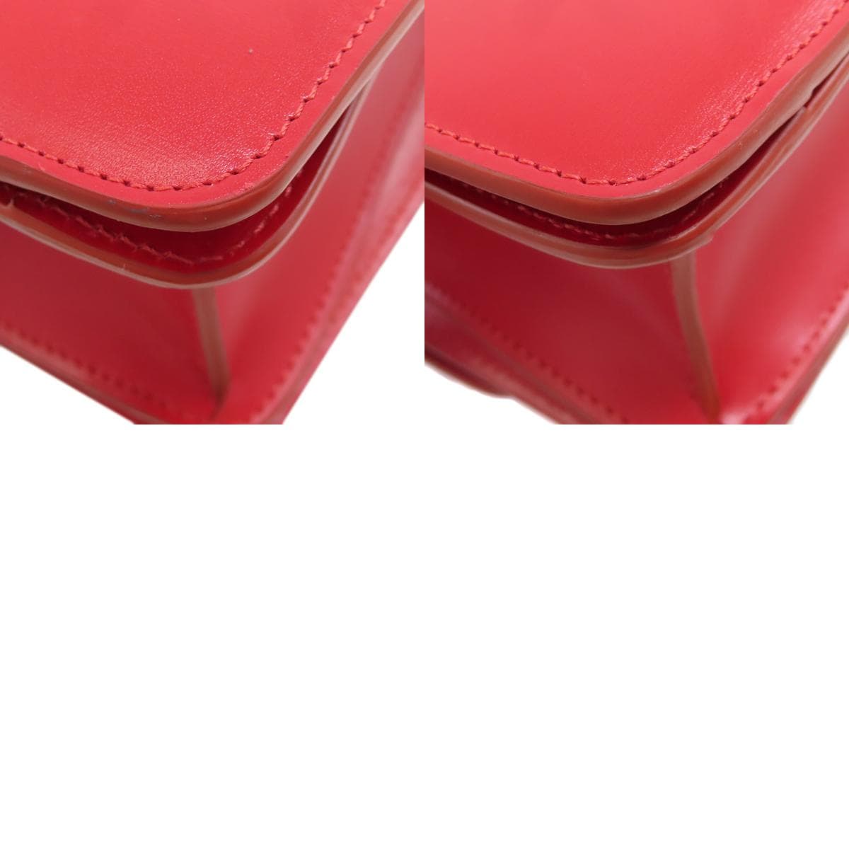 Celine Classic Box Shoulder Bag Calf Leather Ladies [Used] [CELINE] 10