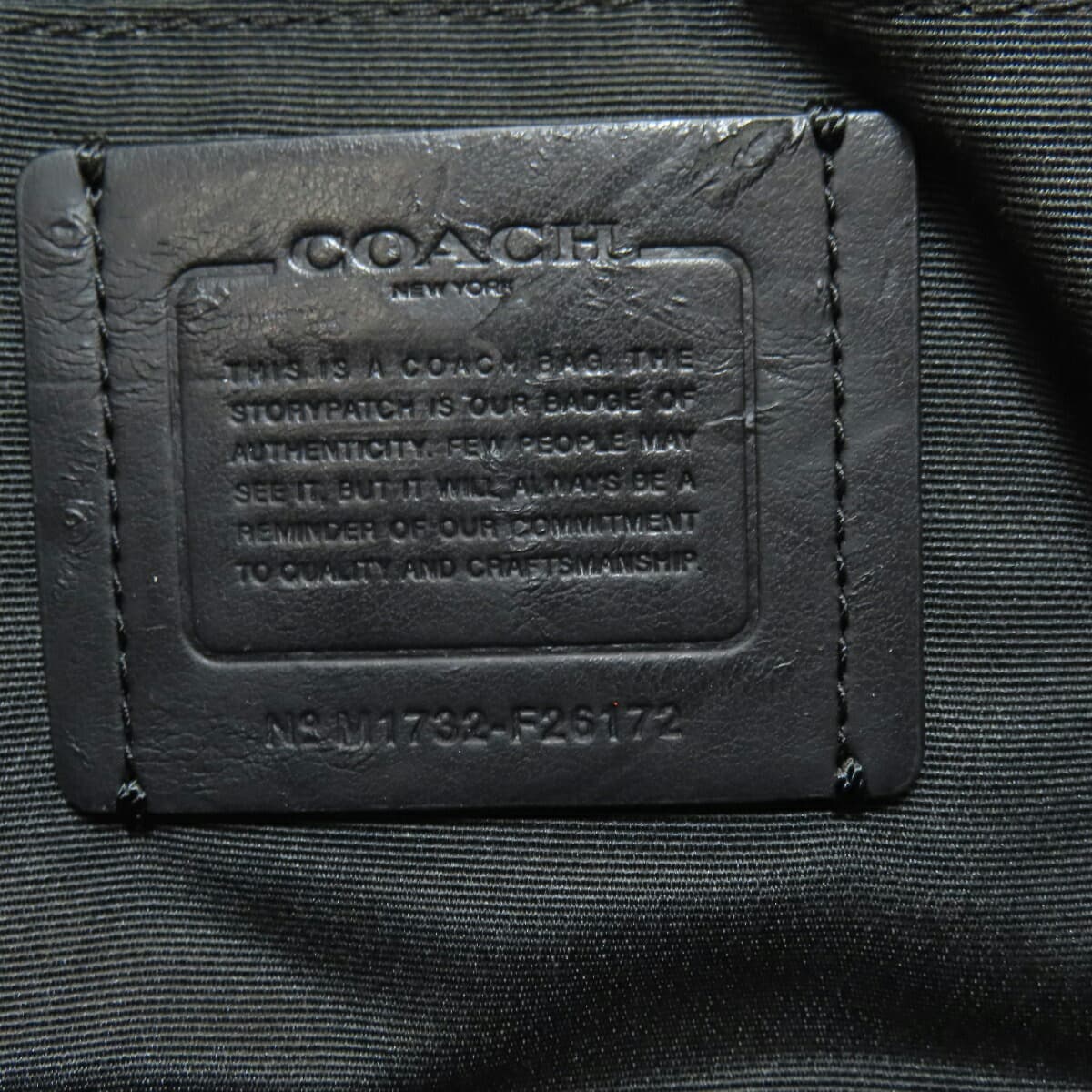 Coach F26172 Reversible Flap Signature Long Shoulder Shoulder Bag PVC Ladies [Used] [COACH] F26172 7