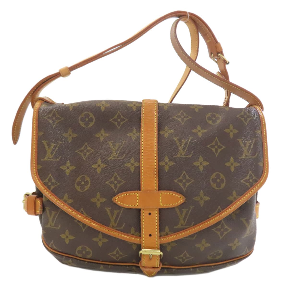 Louis Vuitton M42256 Sommeur 30 Shoulder Bag Monogram Canvas Ladies [Used] [LOUIS VUITTON] M42256