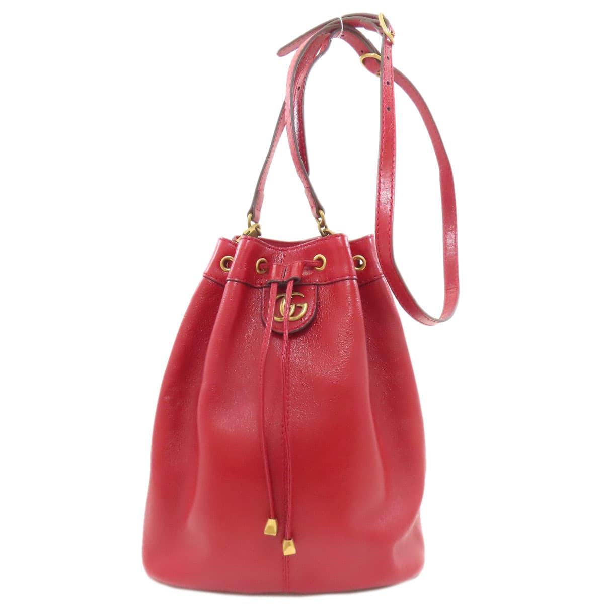 Gucci 550189 GG Marmont Double G Shoulder Bag Calf Leather for Women [Used] [GUCCI] 550189