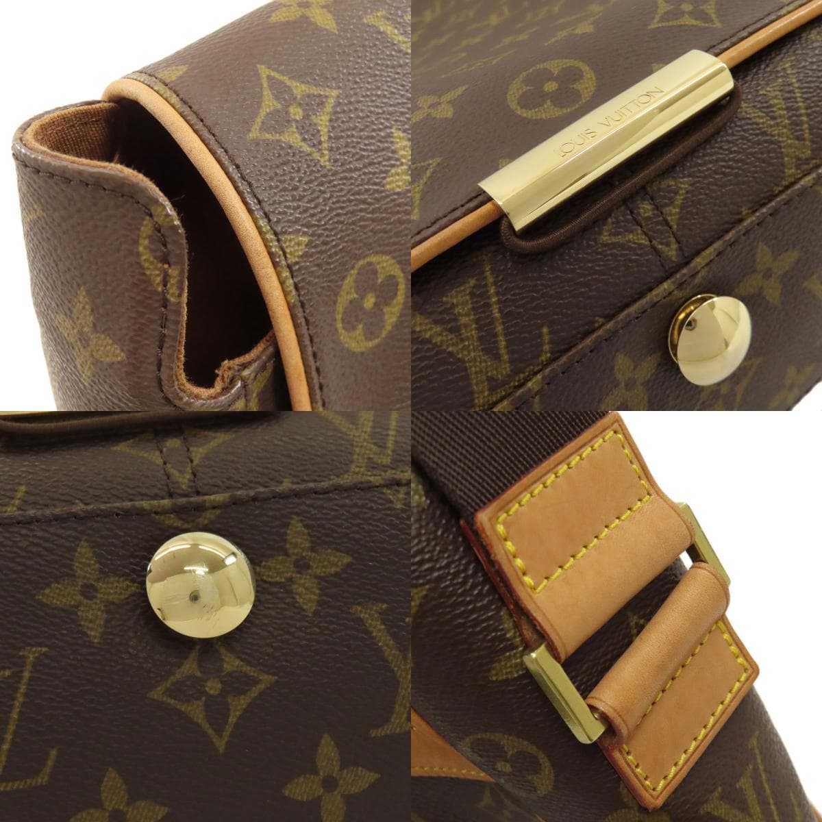 Louis Vuitton M45257 Abes Shoulder Bag Monogram Canvas for Women [Used] [LOUIS VUITTON] M45257 8