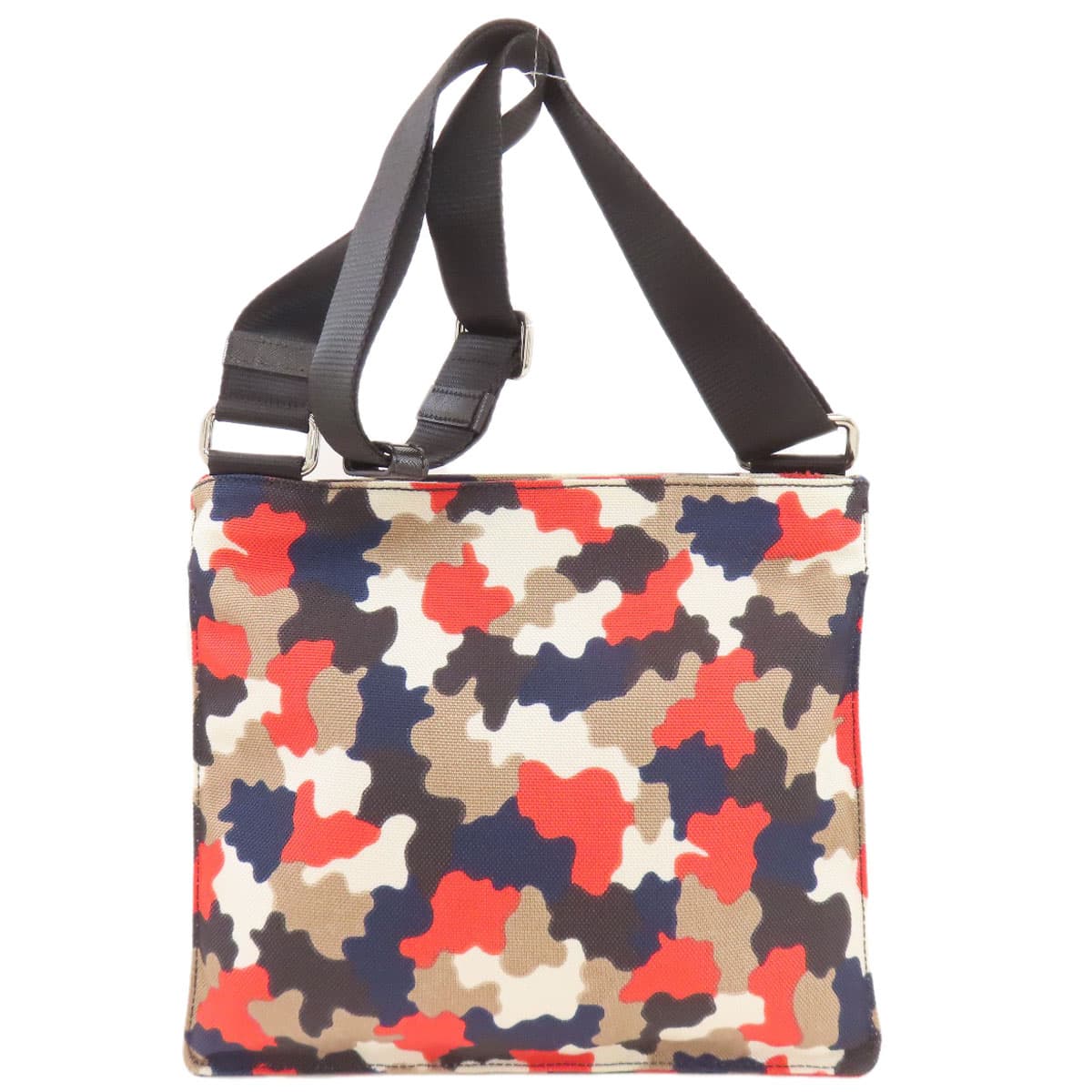 Prada camouflage pattern shoulder bag canvas for women [Used] [PRADA] 2