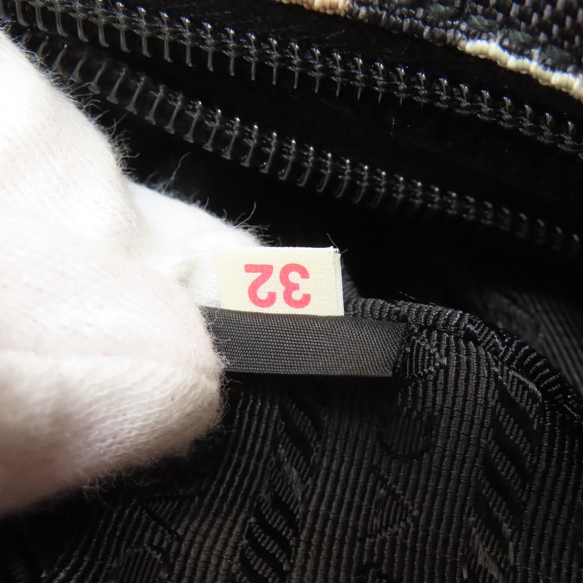 Prada camouflage pattern shoulder bag canvas for women [Used] [PRADA] 8