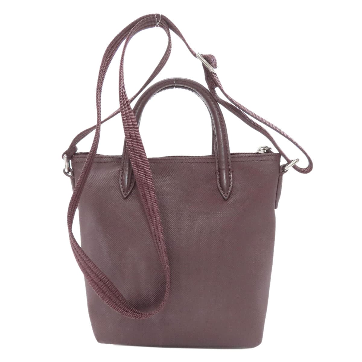 Lacoste 2WAY Handbag PVC Ladies [Used] [LACOSTE] 2