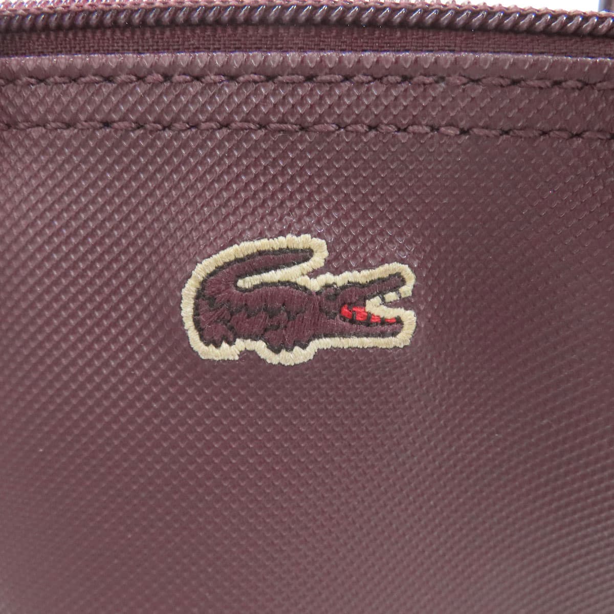 Lacoste 2WAY Handbag PVC Ladies [Used] [LACOSTE] 6