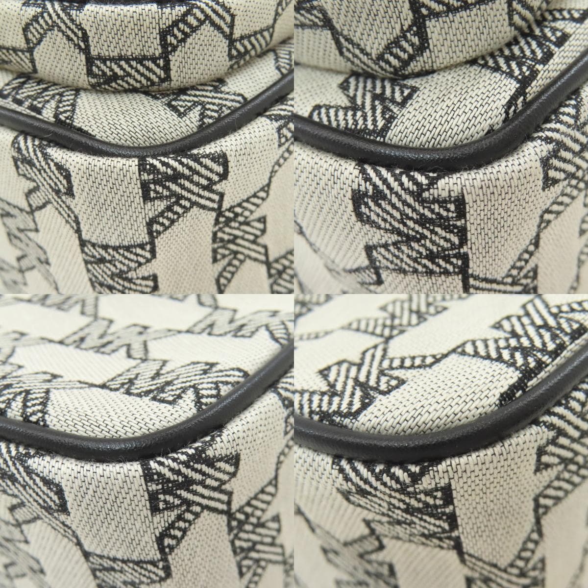 Michael Kors MK Signature Shoulder Bag Canvas Ladies [Used] [Michael Kors] 10