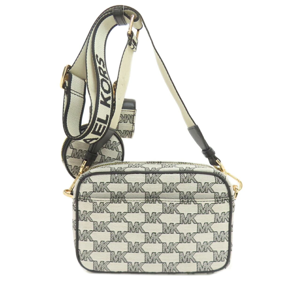 Michael Kors MK Signature Shoulder Bag Canvas Ladies [Used] [Michael Kors] 2