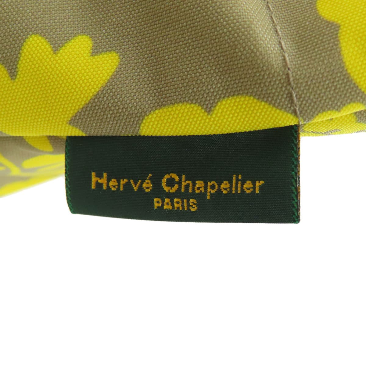 Herve Chapelier Boat Shape Tote Flower Motif Tote Bag Canvas Ladies [Used] [Herve Chapelier] 6