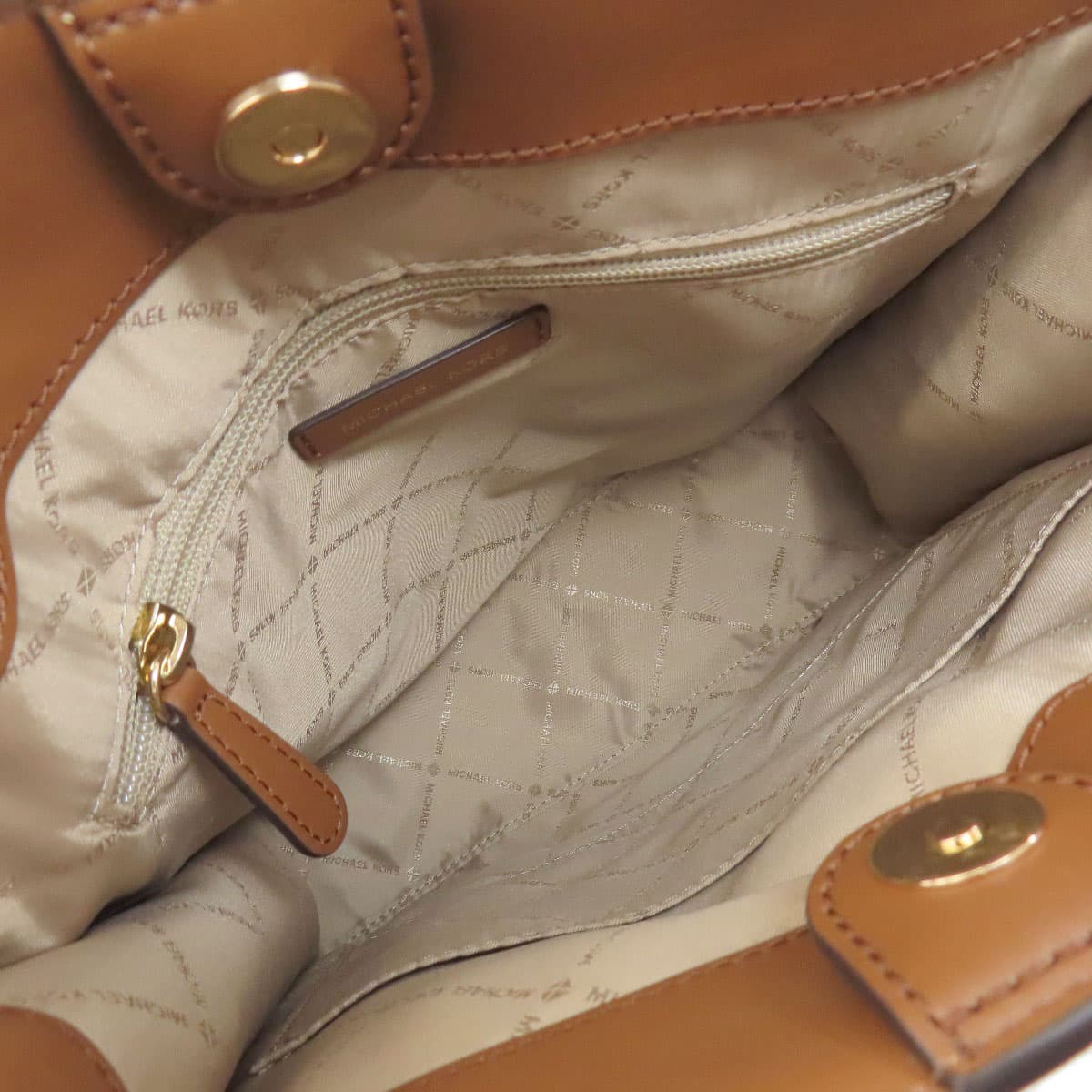 Michael Kors MK Signature 2WAY Handbag PVC Ladies [Used] [Michael Kors] 5