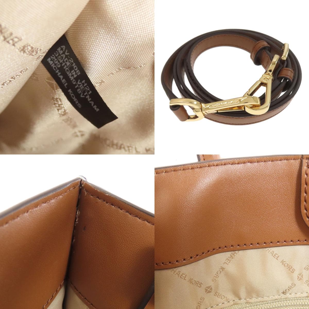 Michael Kors MK Signature 2WAY Handbag PVC Ladies [Used] [Michael Kors] 7