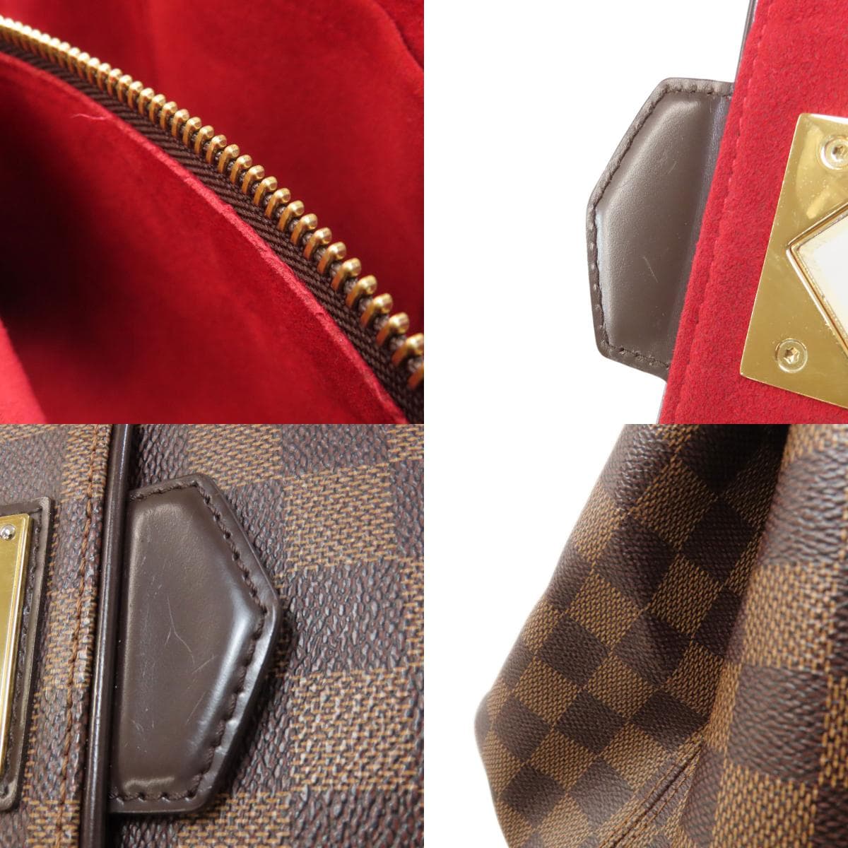 Louis Vuitton N41168 Bergamo MM Handbag Damier Canvas Ladies [Used] [LOUIS VUITTON] N41168 7