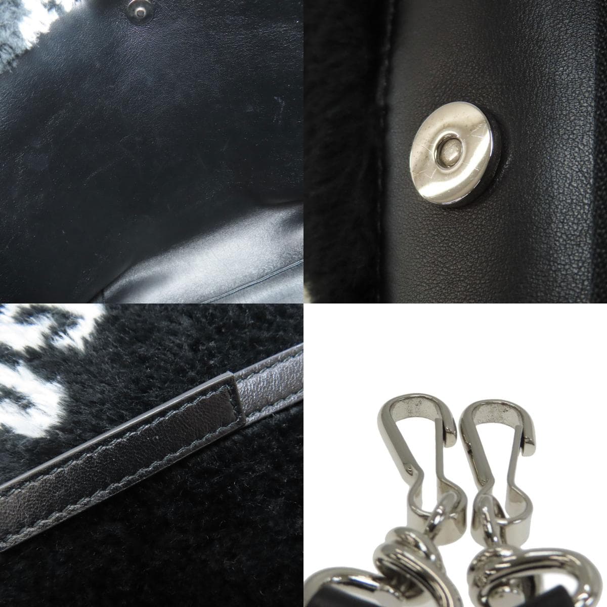 Balenciaga 581762 Everyday 2WAY Handbag Fur Ladies [Used] [BALENCIAGA] 581762 9