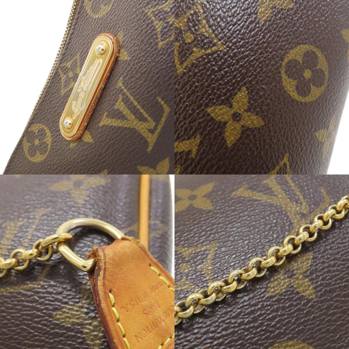 Louis Vuitton M95567 Eva Handbag Monogram Canvas Ladies [Used] [LOUIS VUITTON] M95567 8
