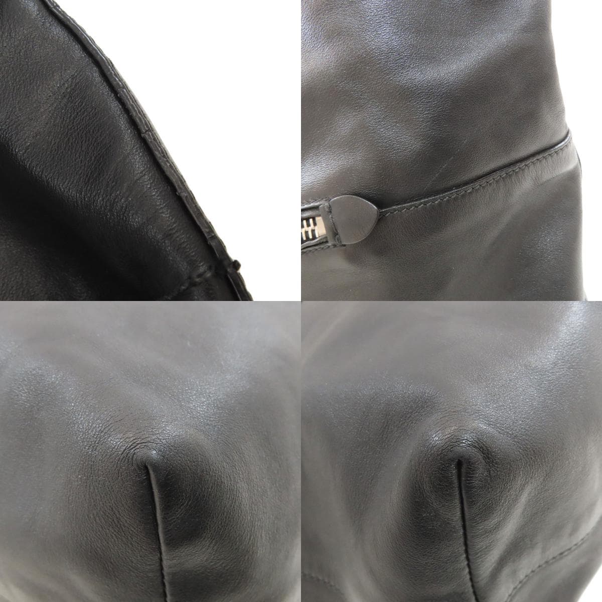 Miu Miu Logo Tote Bag Leather Women's [Used] [MIUMIU] 9