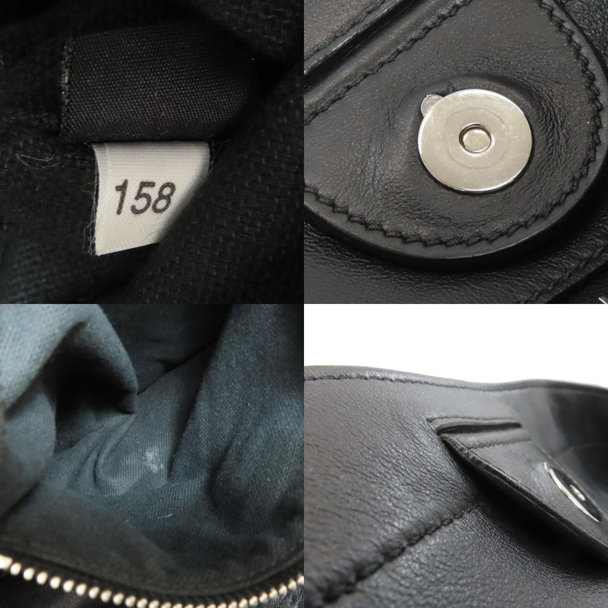 Miu Miu Logo Tote Bag Leather Women's [Used] [MIUMIU] 5