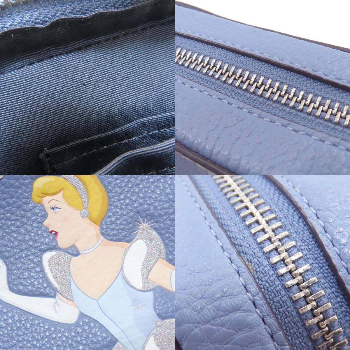 Coach C3406 Disney Collaboration Shoulder Bag Leather Ladies [Used] [COACH] C3406 8