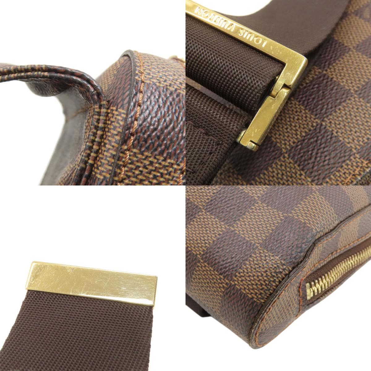 Louis Vuitton N51994 Geronimos Body Bag Damier Canvas for Women [Used] [LOUIS VUITTON] N51994 9