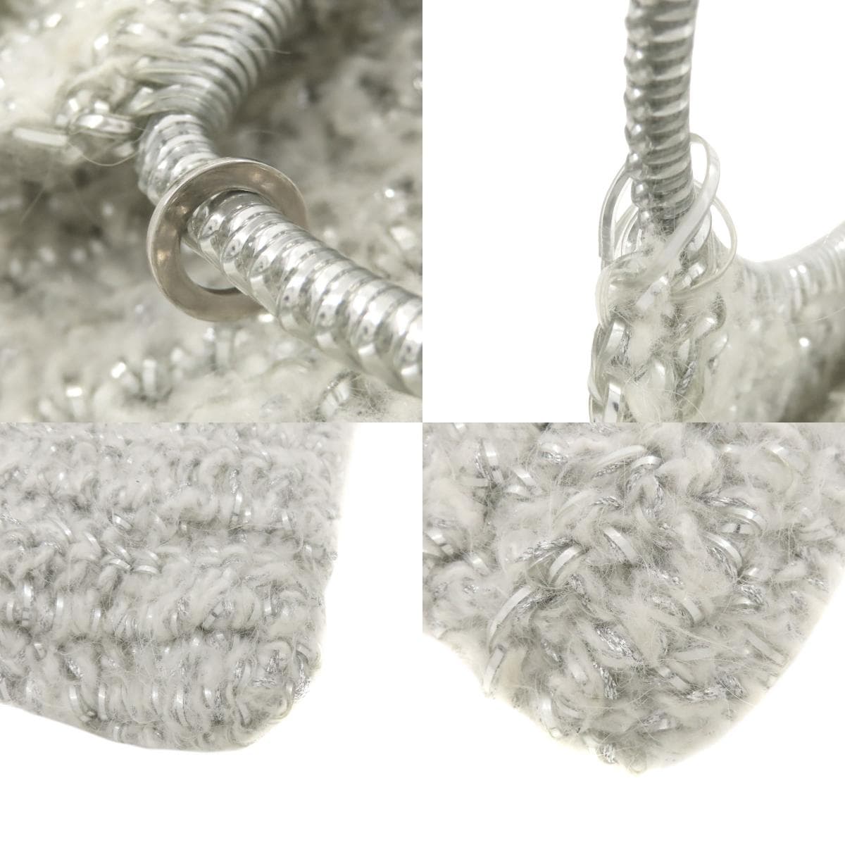 Anteprima Wire Bag Tote Bag PVC/Wool Ladies [Used] [ANTEPRIMA] 9