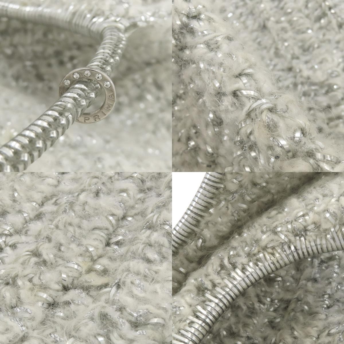 Anteprima Wire Bag Tote Bag PVC/Wool Ladies [Used] [ANTEPRIMA] 8