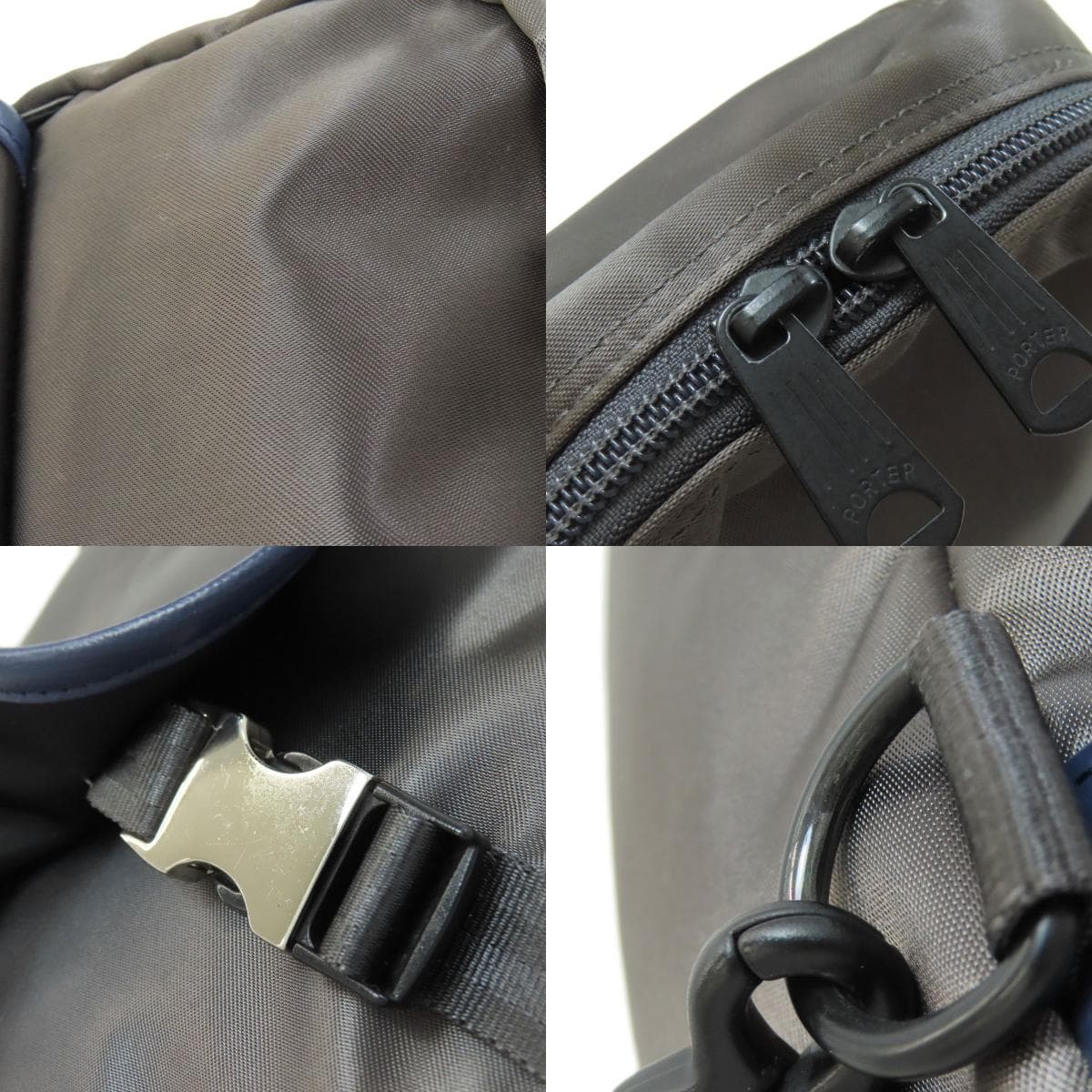 Porter logo body bag, nylon material, ladies [Used] [PORTER] 9