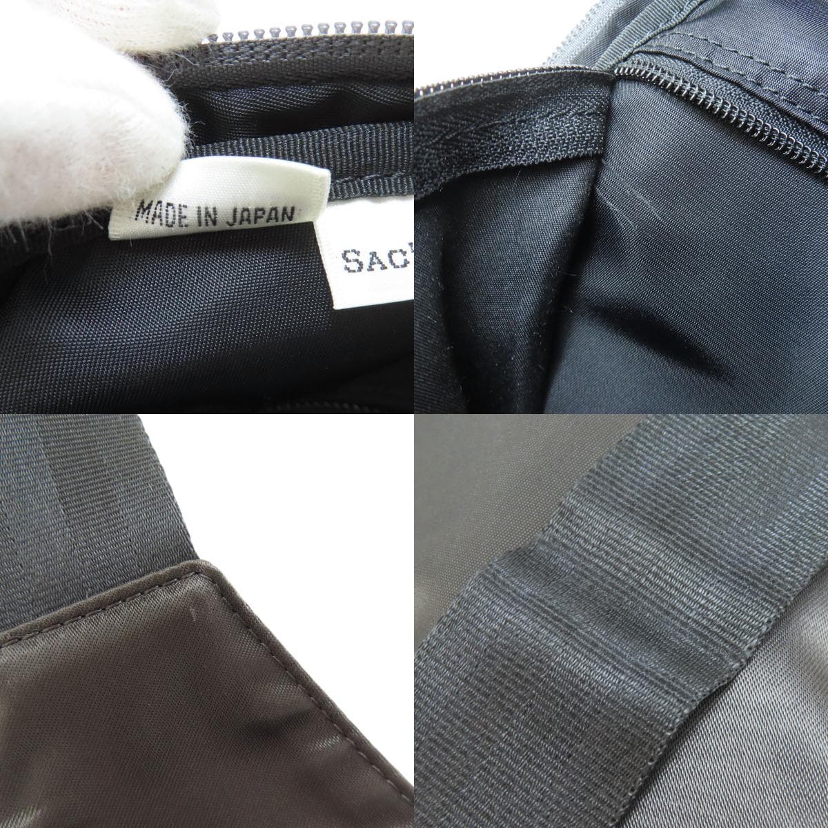 Porter logo body bag, nylon material, ladies [Used] [PORTER] 7