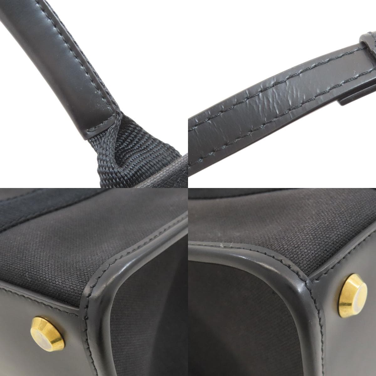 Balenciaga 671402 Hardware Small 2WAY Handbag Canvas Ladies [Used] [BALENCIAGA] 671402 9