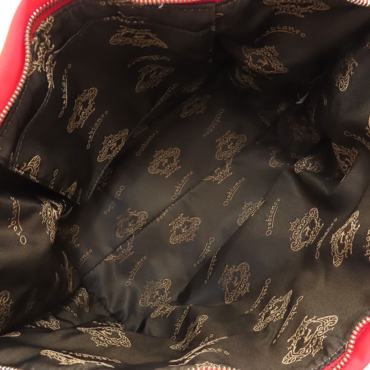 OROBIANCO Logo Tote Bag Nylon Material Ladies [Used] [OROBIANCO] 5