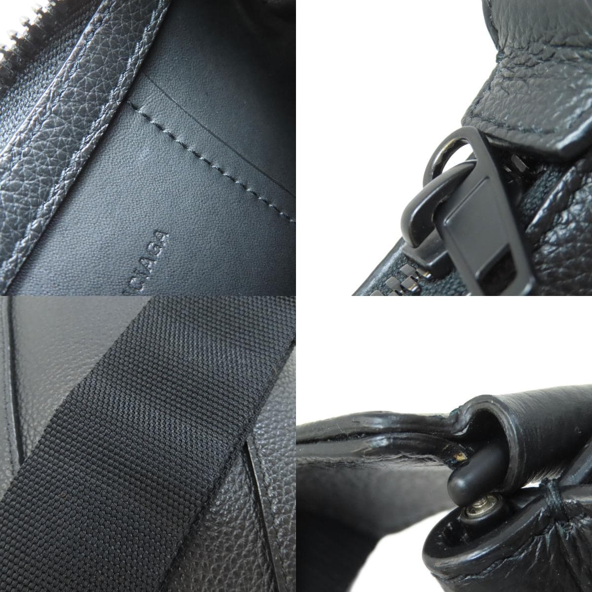 Balenciaga 644722 Hourglass Shoulder Bag Leather Women's [Used] [BALENCIAGA] 644722 8