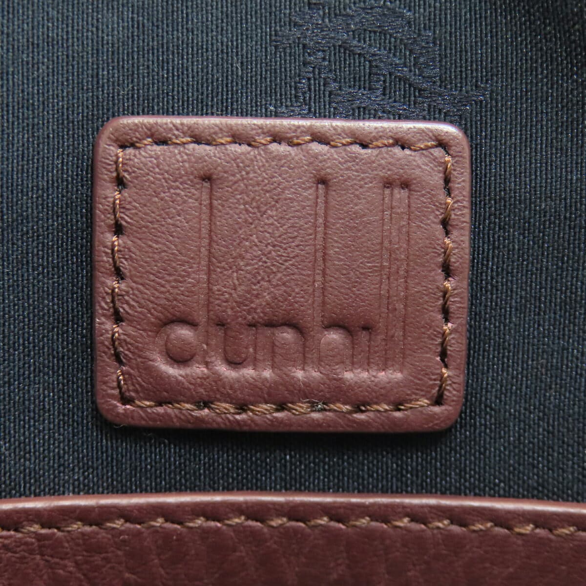 Dunhill Logo Shoulder Bag Leather Men's [Used] [Dunhill] 6