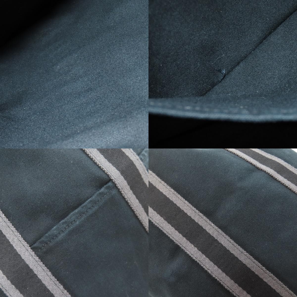 Hermes Foulto Cabas Handbag Canvas Ladies [Used] [HERMES] 8