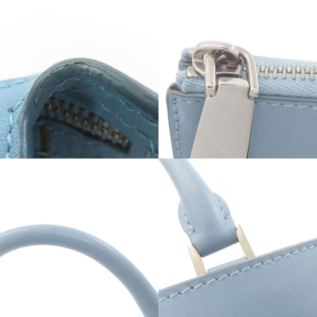 Jil Sander Logo Handbag Leather Women's [Used] [Jil Sander] 9