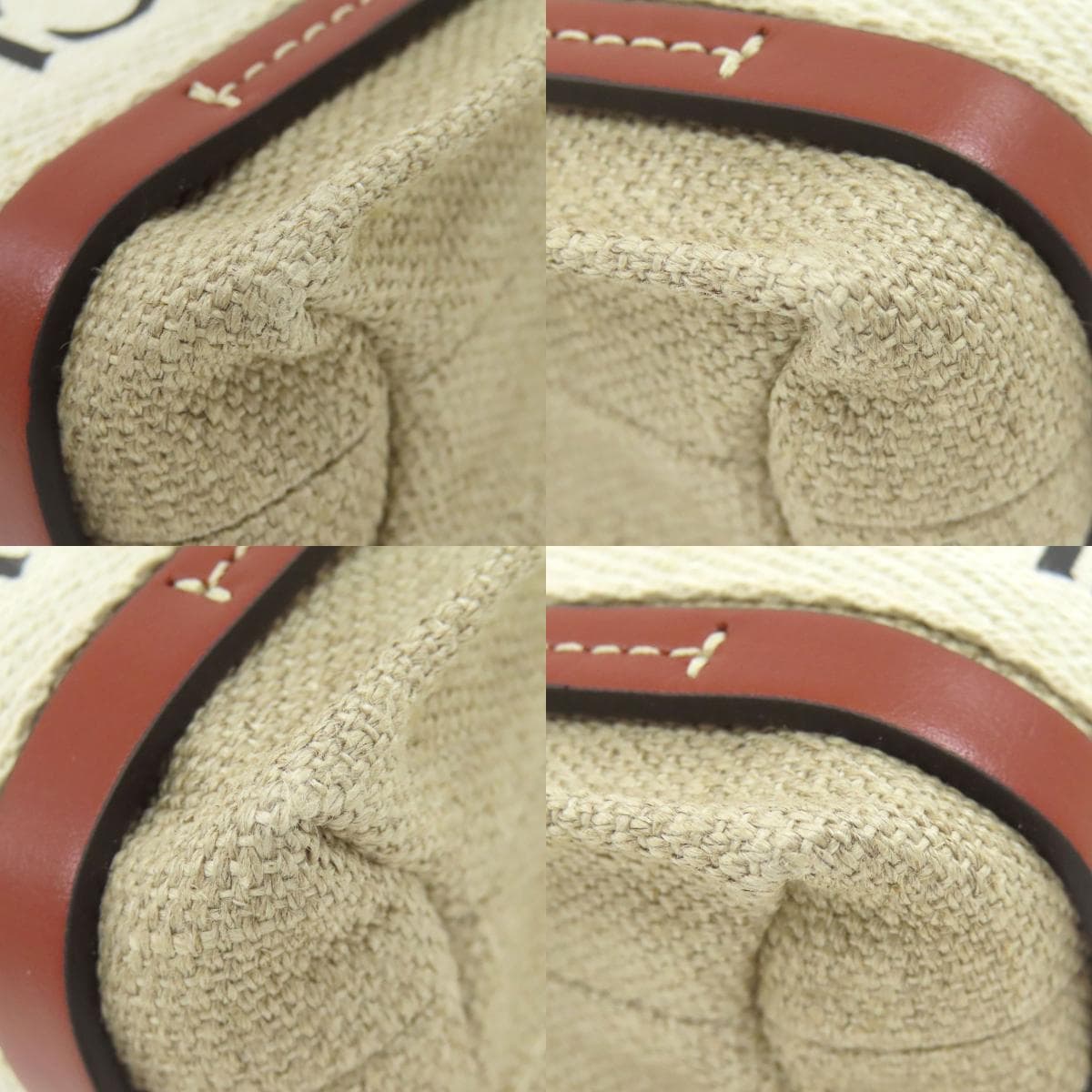 Chloe Woody Nano 2WAY Shoulder Bag Canvas Ladies [Used] [CHLOE] 10