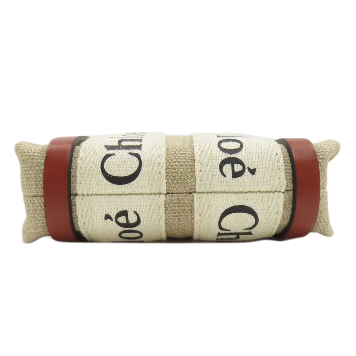 Chloe Woody Nano 2WAY Shoulder Bag Canvas Ladies [Used] [CHLOE] 4