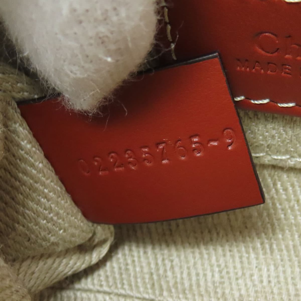 Chloe Woody Nano 2WAY Shoulder Bag Canvas Ladies [Used] [CHLOE] 7