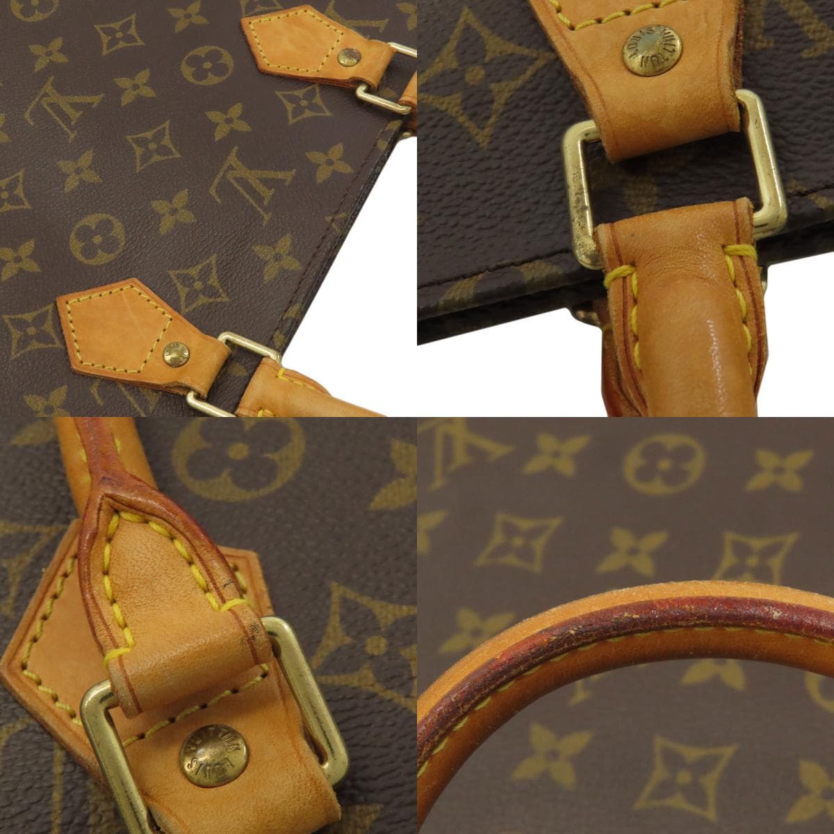 Louis Vuitton M51140 Sac Plat Handbag Monogram Canvas Ladies [Used] [LOUIS VUITTON] M51140 8