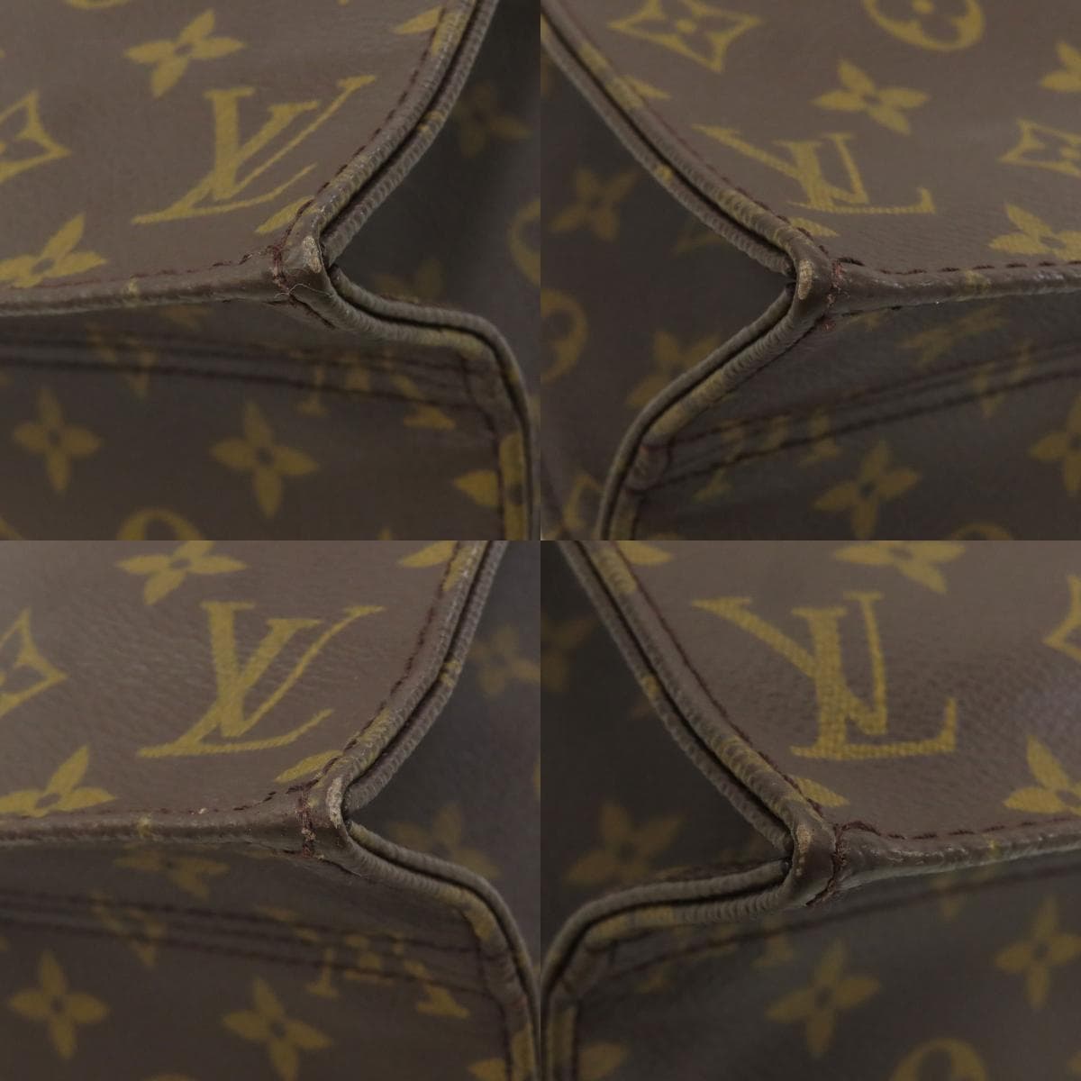 Louis Vuitton M51140 Sac Plat Handbag Monogram Canvas Ladies [Used] [LOUIS VUITTON] M51140 10