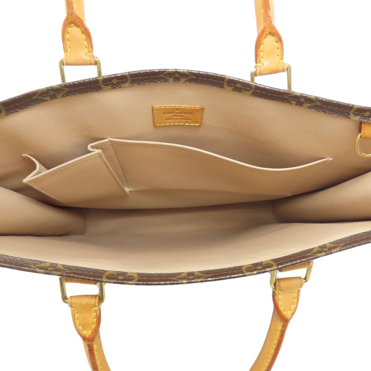 Louis Vuitton M51140 Sac Plat Handbag Monogram Canvas Ladies [Used] [LOUIS VUITTON] M51140 5