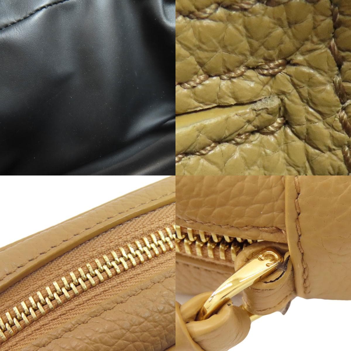 Salvatore Ferragamo Vara Ribbon Shoulder Bag Leather Ladies [Used] [Salvatore Ferragamo] 8