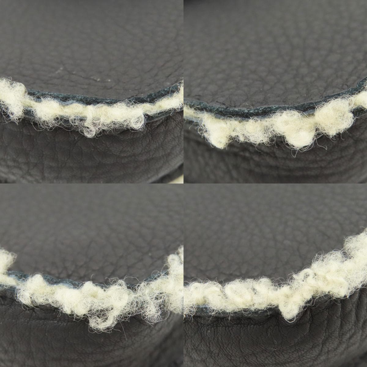 Hermes Neige Silver Hardware Hip Bag / Waist Bag Togo / Mouton Ladies [Used] [HERMES] 10