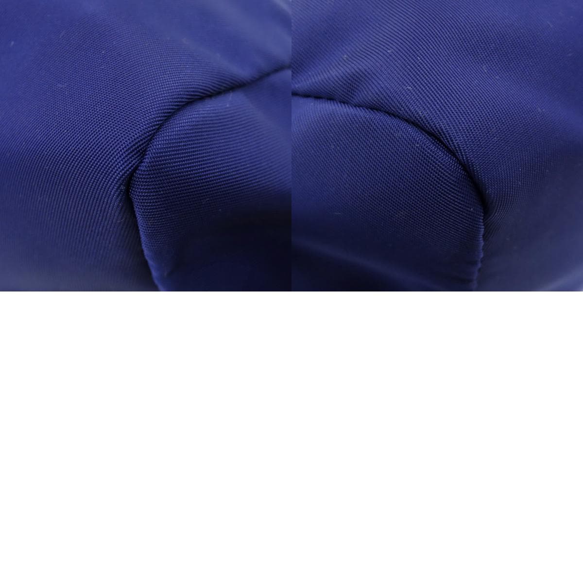 Prada logo metal fittings cosmetic pouch nylon material for women [Used] [PRADA] 10