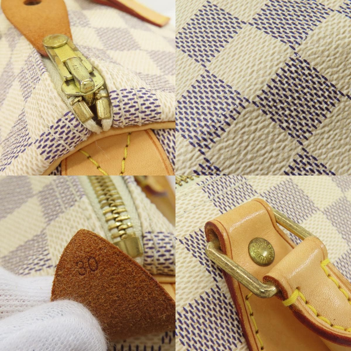 Louis Vuitton N41533 Speedy 30 Handbag Damier Canvas Ladies [Used] [LOUIS VUITTON] N41533 8