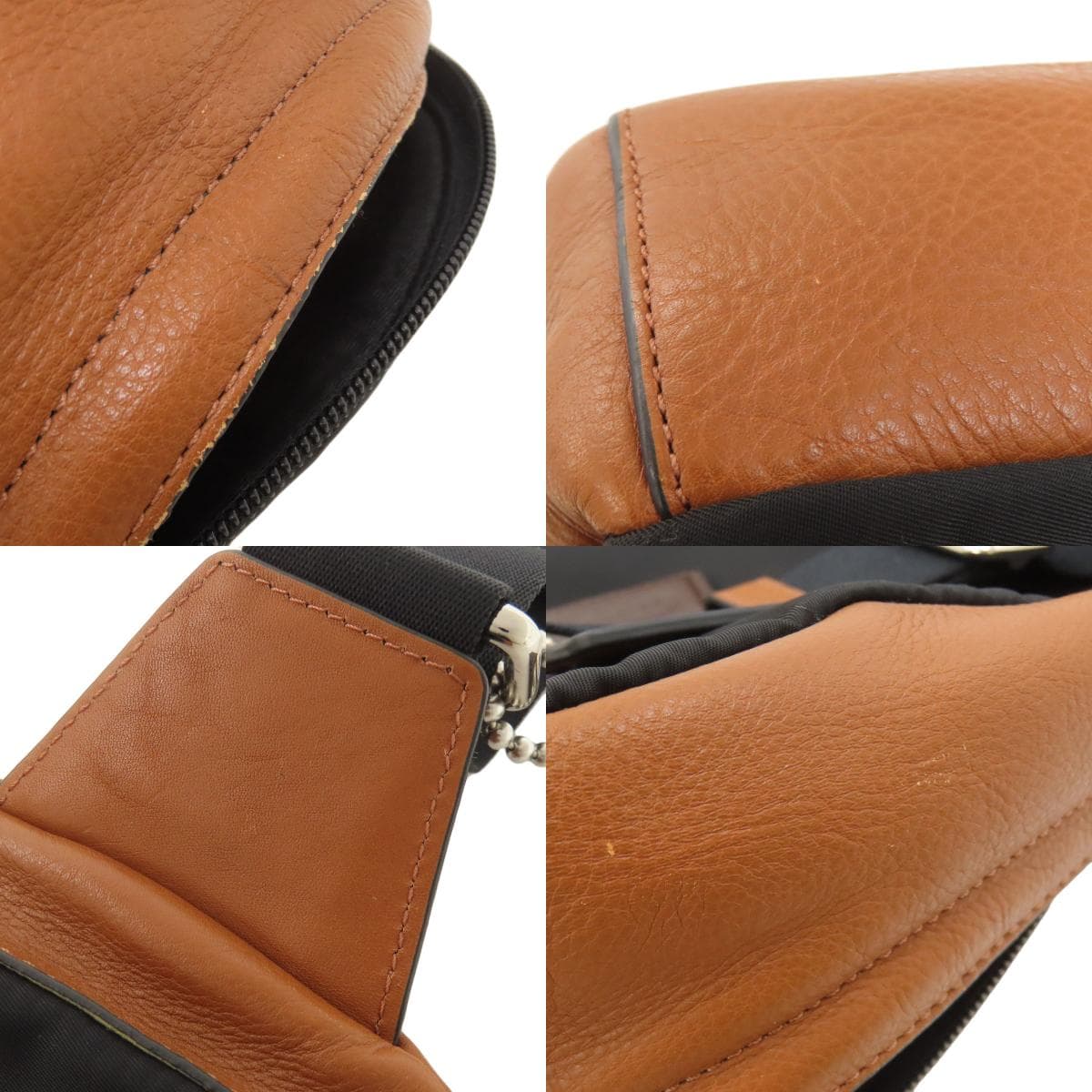 Coach F71751 Logo Body Bag Leather for Women [Used] [COACH] F71751 8